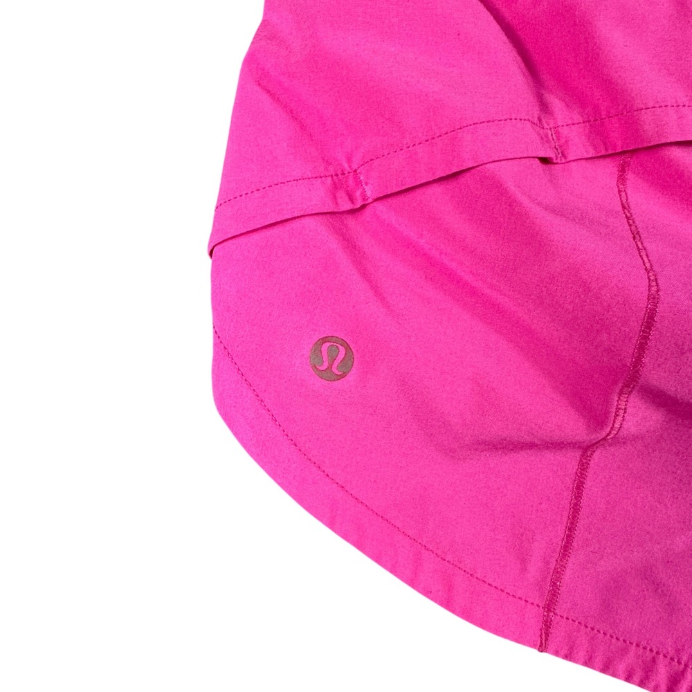 Lululemon Speed Up Shorts Pink Low Rise Running Activewear Womens Size 10